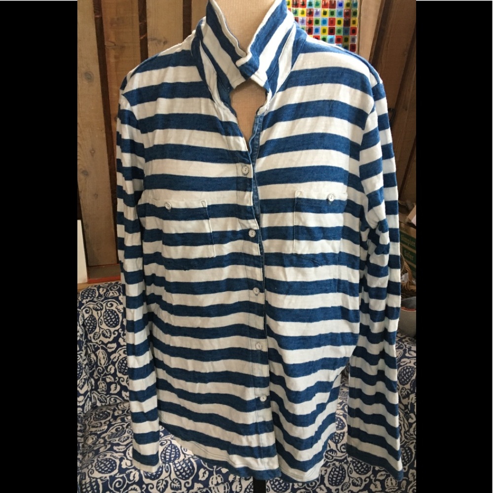 Fun Striped tunic-shirt! Splendid.